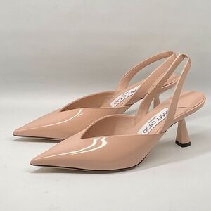 Jimmy Choo Maryanne SB 65 Leather Heels size 36.5